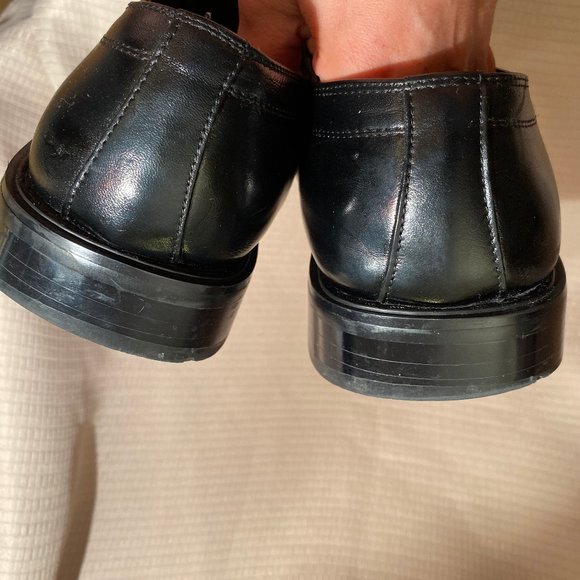 Pierre Cardin men black shoes size 8.5
